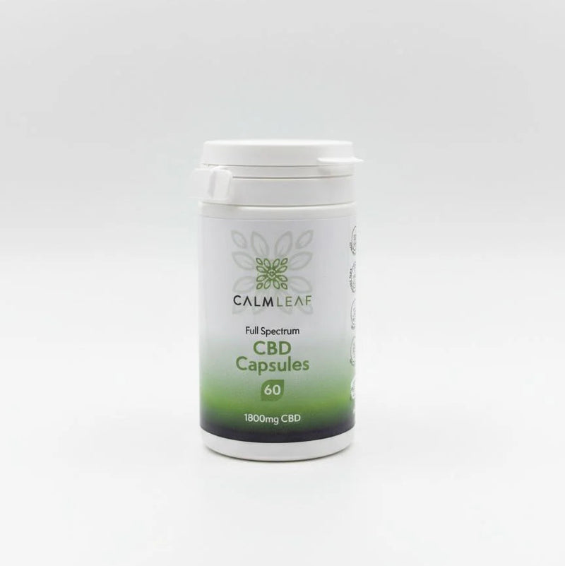 Calm Leaf CBD Capsules 30mg x60